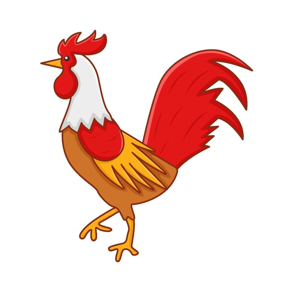 Gallo animale illustrazione vettore