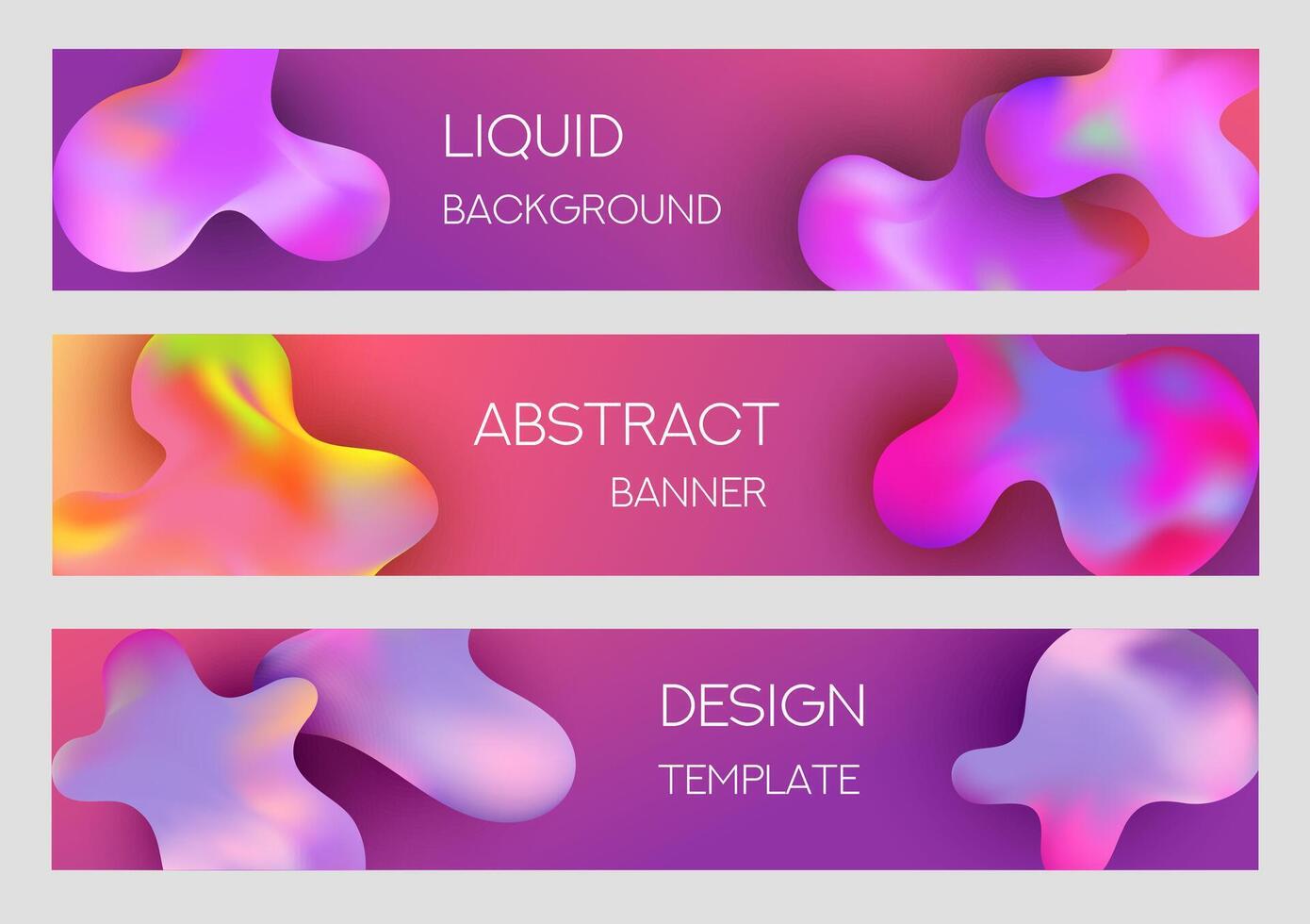 liquido pendenza forme design modello. bandiera o opuscolo vettore modello. vettore illustrazione