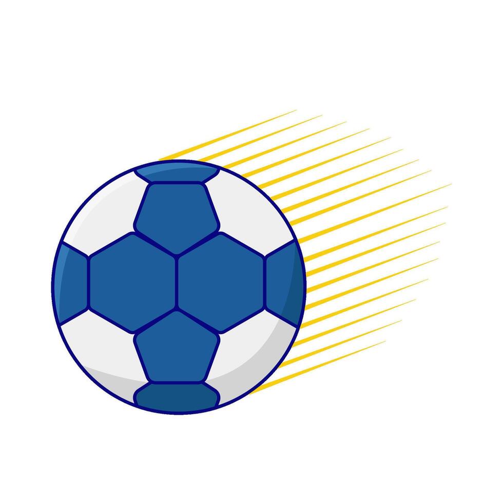 illustrazione di pallone da calcio vettore