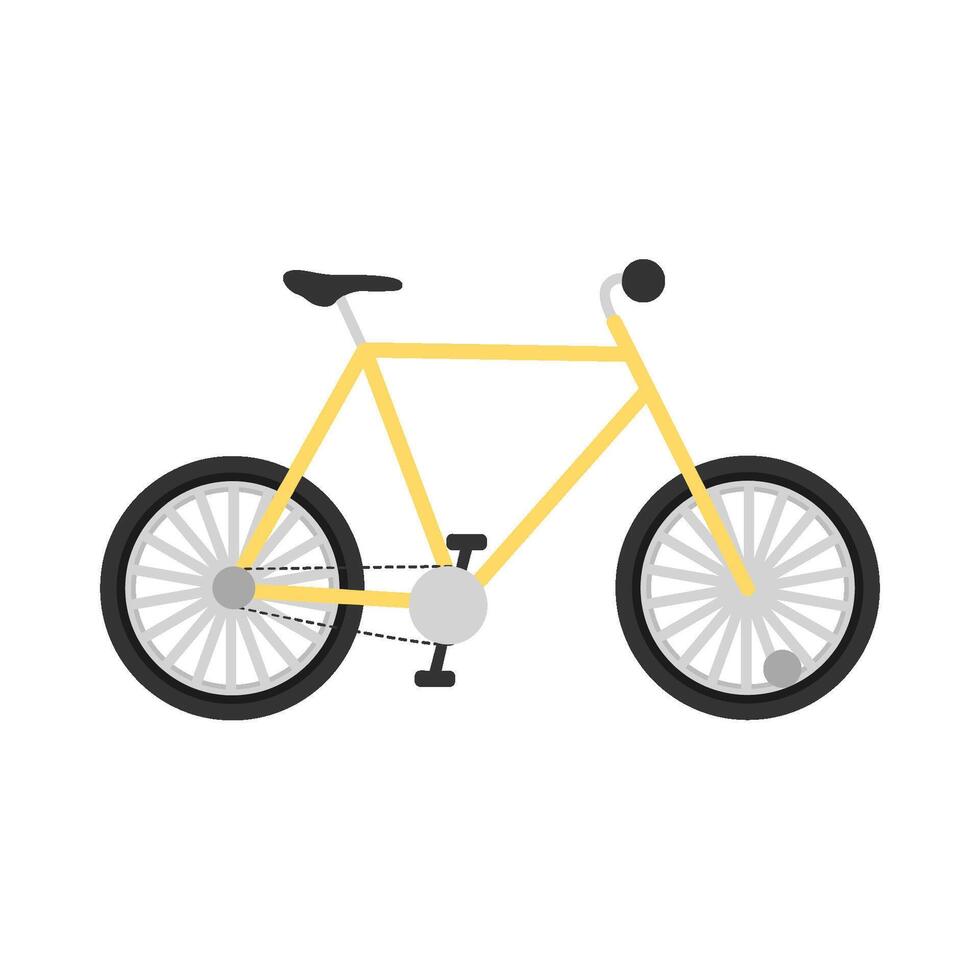 bicicletta mezzi di trasporto illustrazione vettore