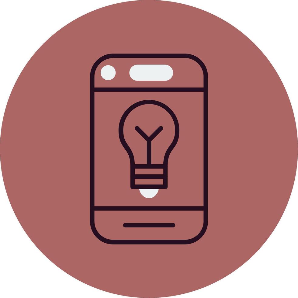 mobile Telefono idea vettore icona