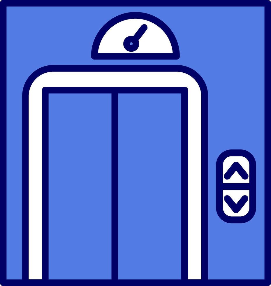 ascensore vettore icona
