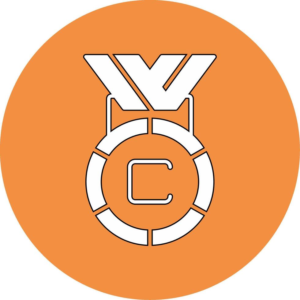 icona vettoriale medaglia