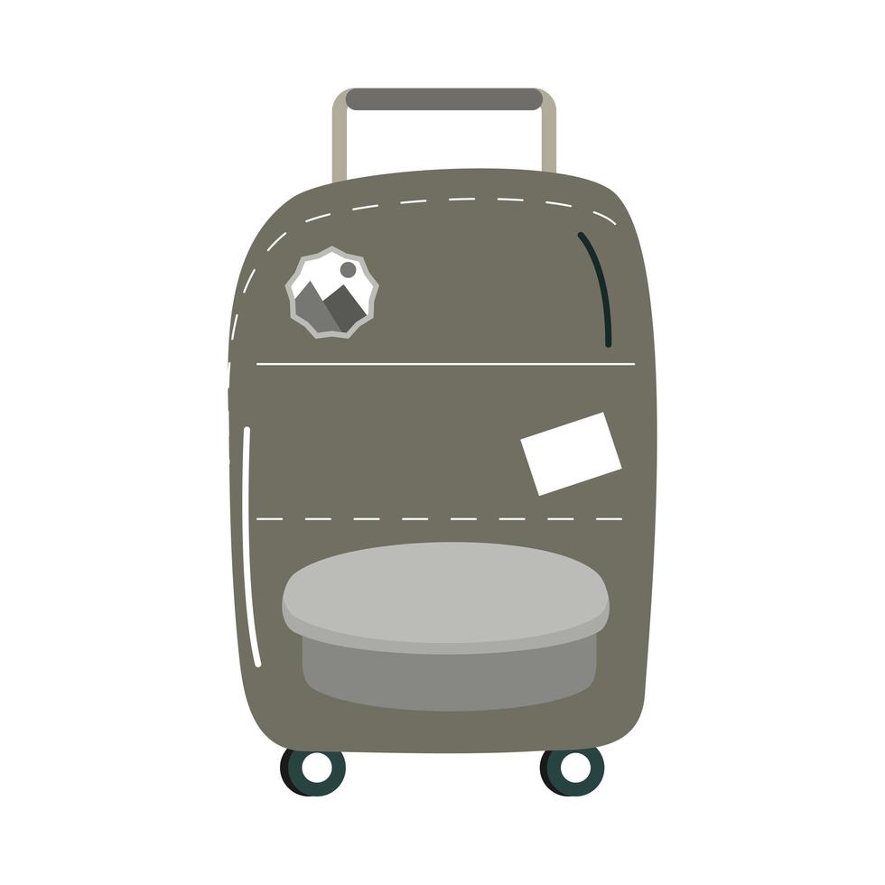 accessorio da viaggio valigia vettore