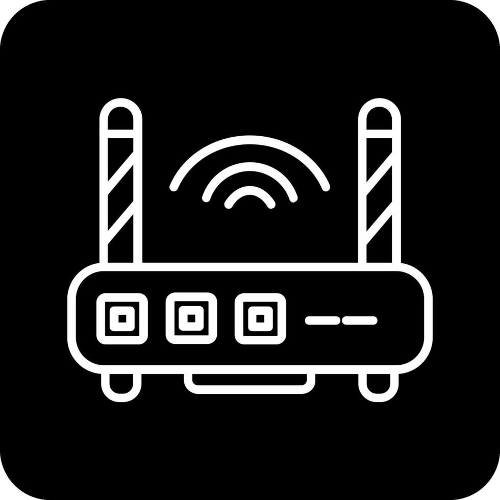 Wi-Fi router vettore icona