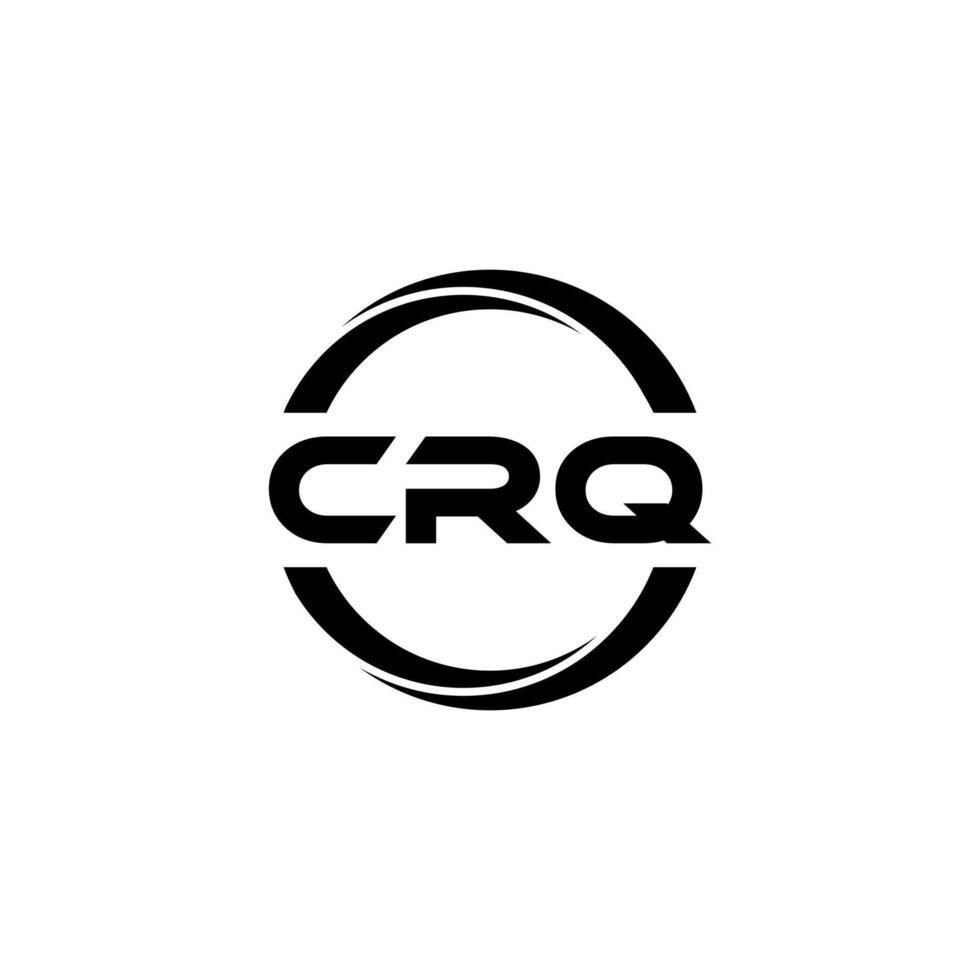 crq lettera logo disegno, ispirazione per un' unico identità. moderno eleganza e creativo design. filigrana il tuo successo con il Impressionante Questo logo. vettore