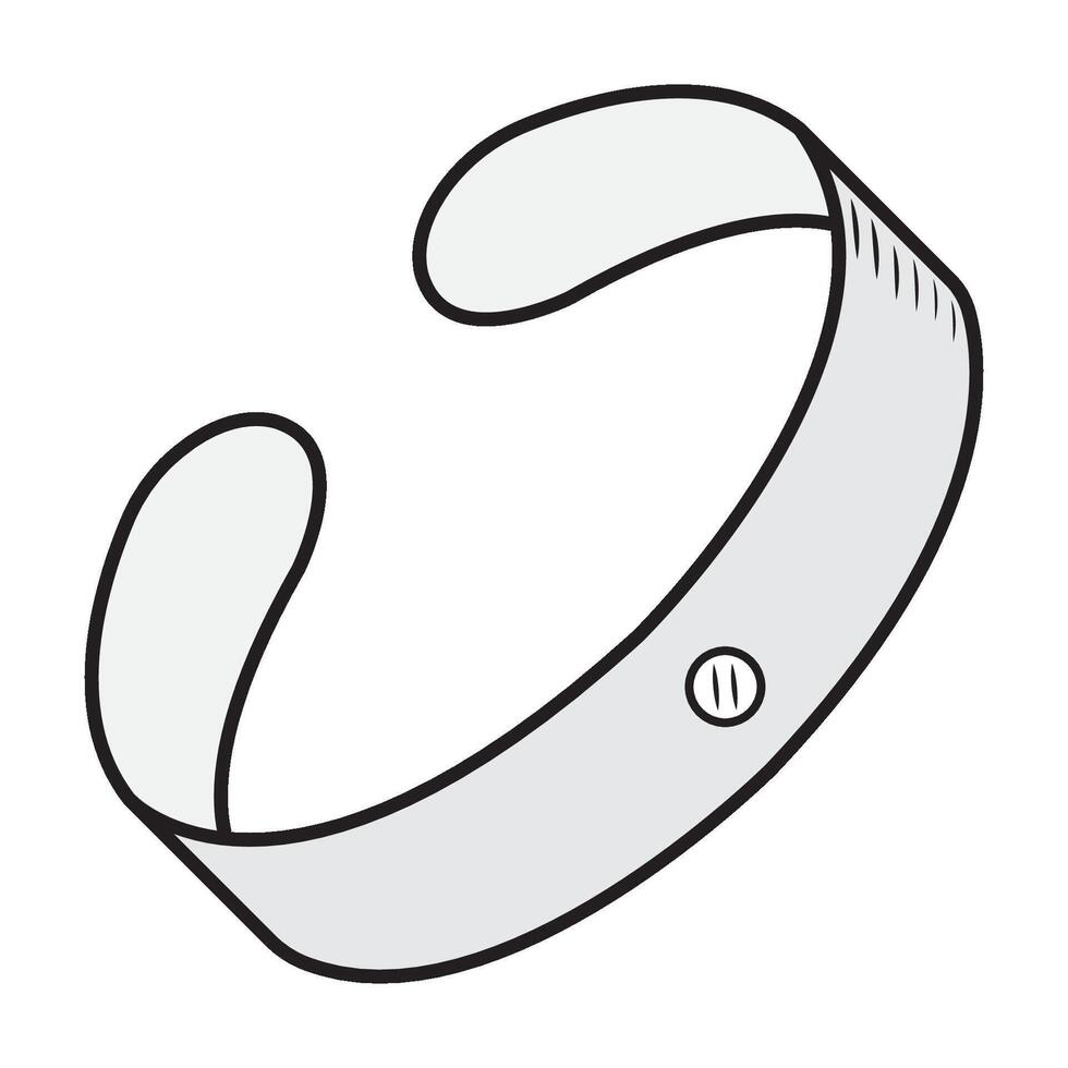 braccialetto icona logo vettore design modello
