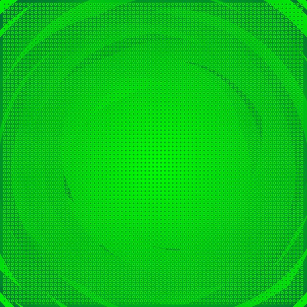luminosa astratto spirale modello su un' verde sfondo vettore