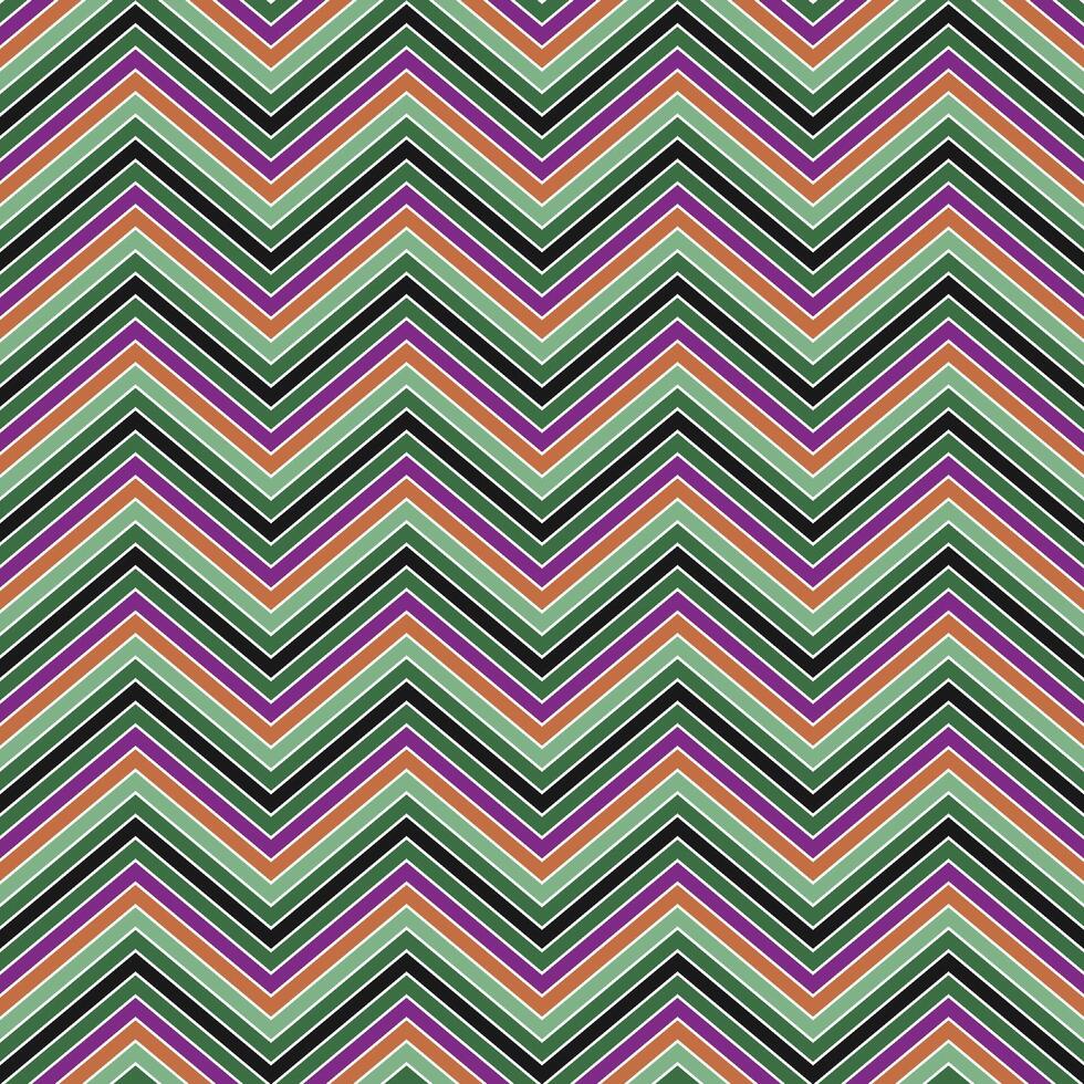 colorato astratto zig zag banda modello sfondo design vettore