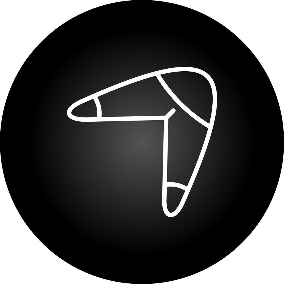 bumerang vettore icona