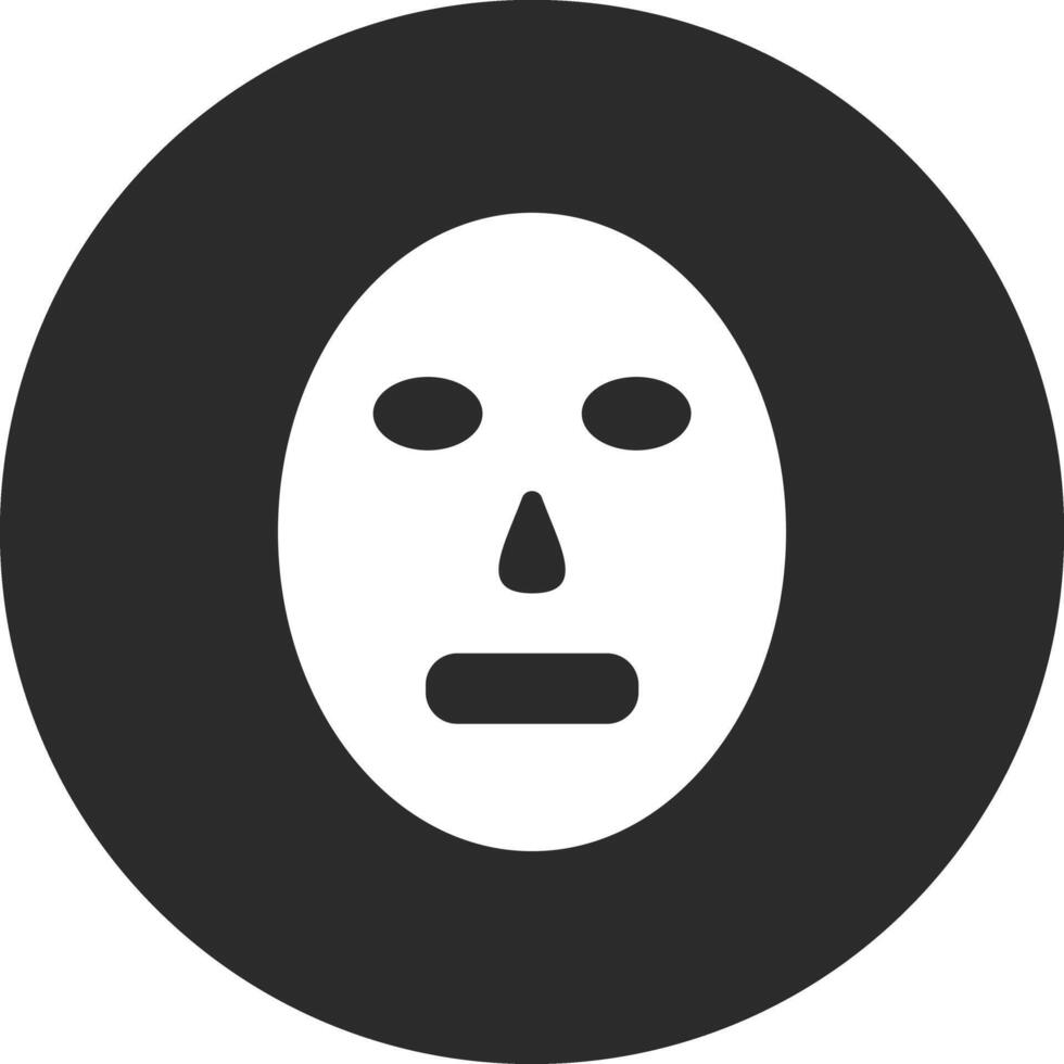 facciale maschera vettore icona