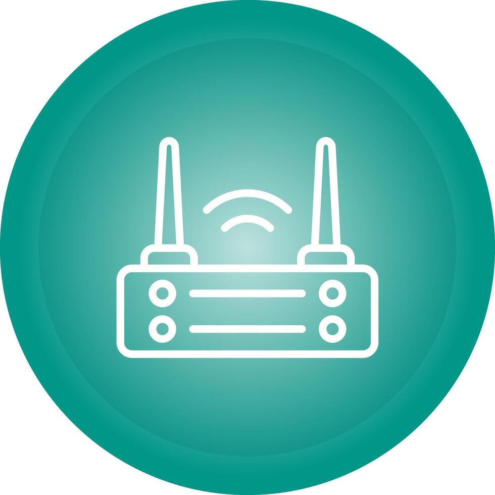 icona di vettore del router