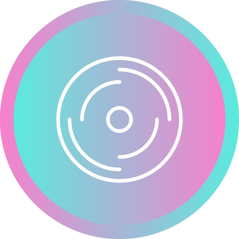 disco vettore icona