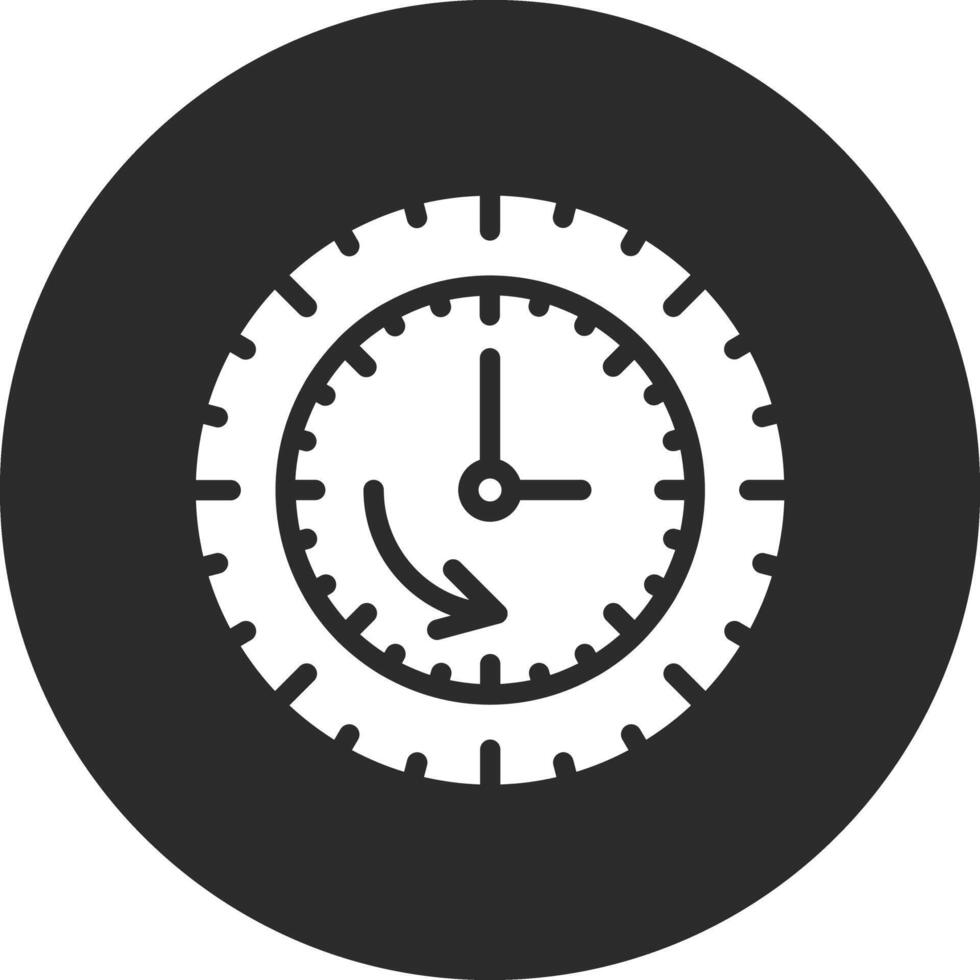 tempo ciclo continuo vettore icona