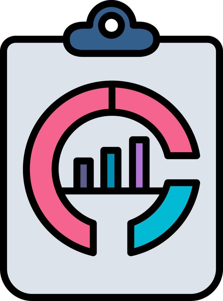 statistica vettore icona