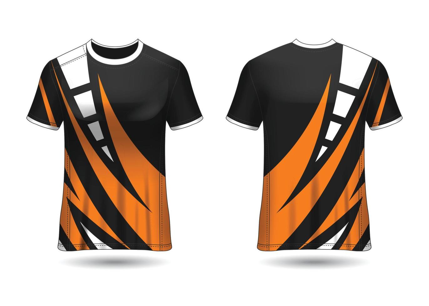 t-shirt design sportivo. vettore di maglia da corsa