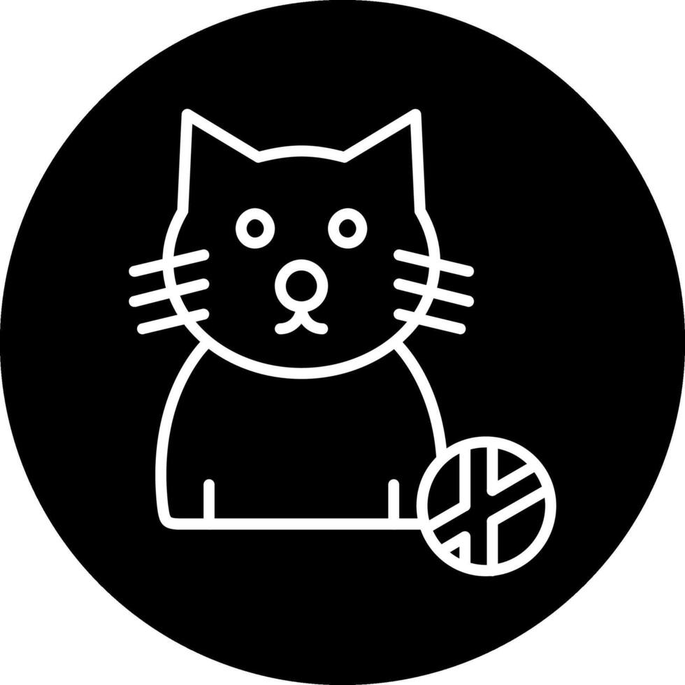 icona del gatto vettoriale