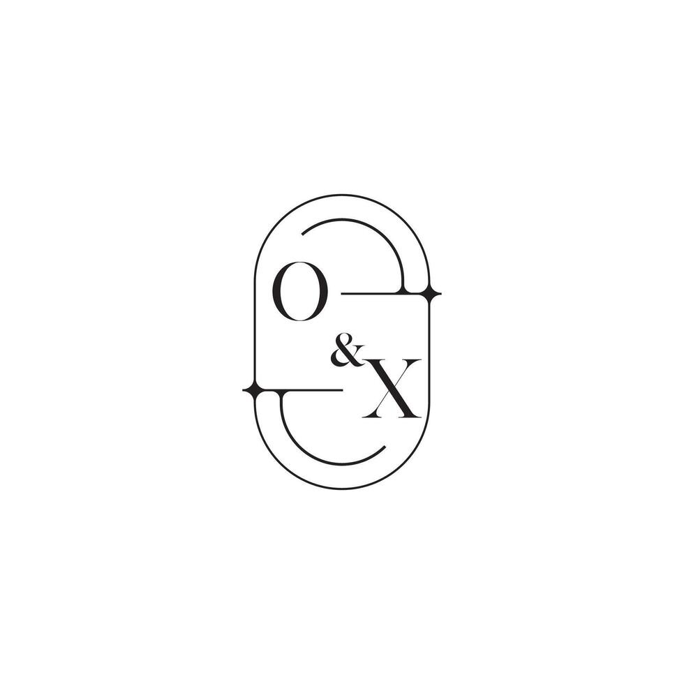 bue linea semplice iniziale concetto con alto qualità logo design vettore