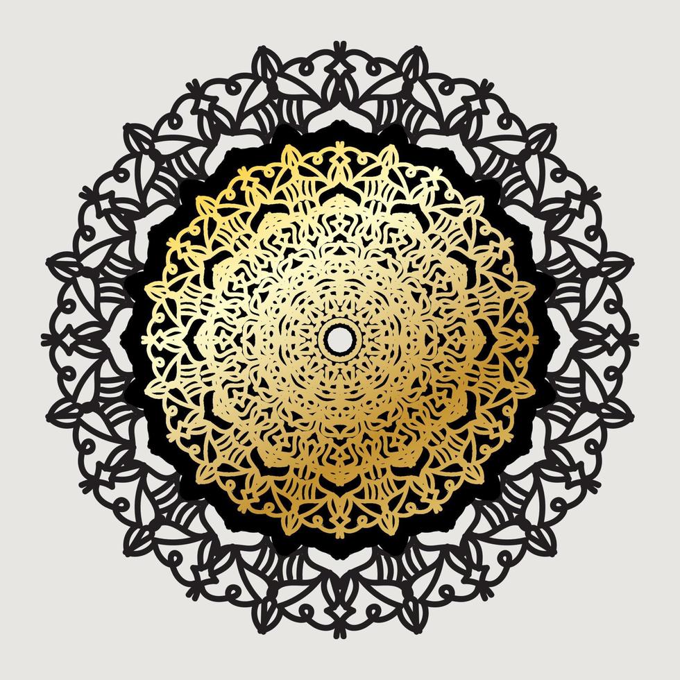 vettore cerchio astratto rotondo. stile mandala.