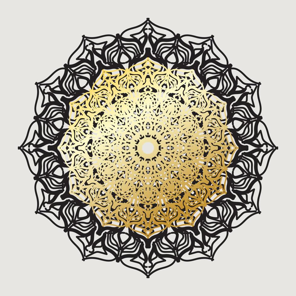 vettore cerchio astratto rotondo. stile mandala.