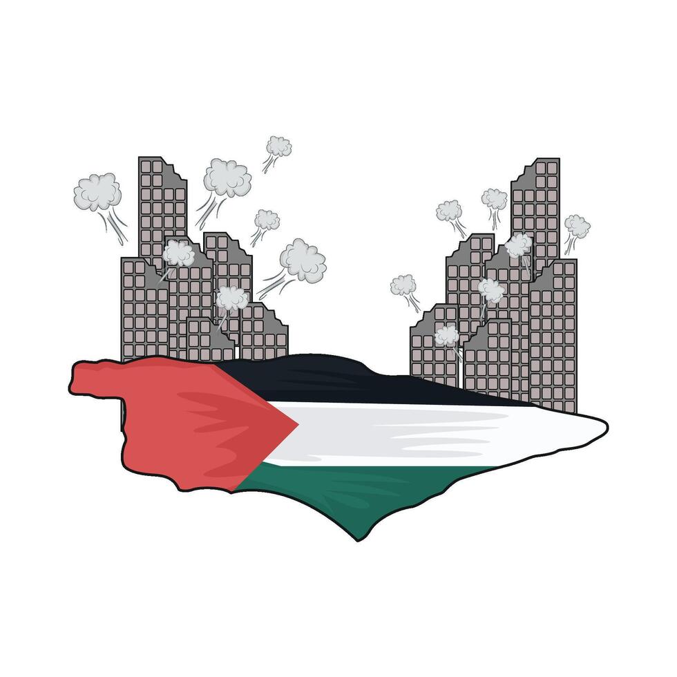 gratuito Palestina illustrazione vettore