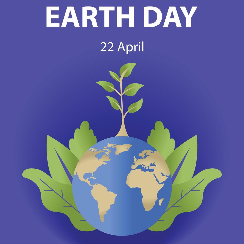 illustrazione vettore grafico di pianeta terra è coperto con alberi, mostrando verde foglie, Perfetto per internazionale giorno, terra giorno, celebrare, saluto carta, eccetera.