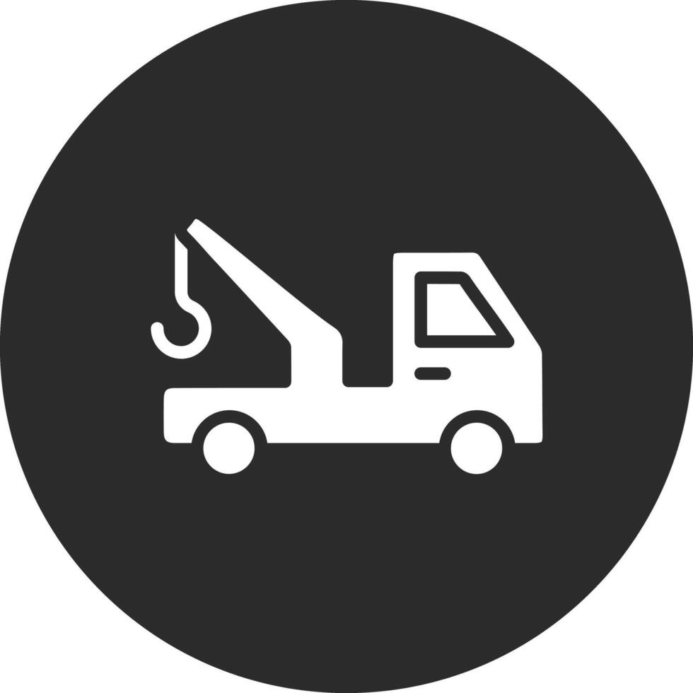 trainare camion vettore icona
