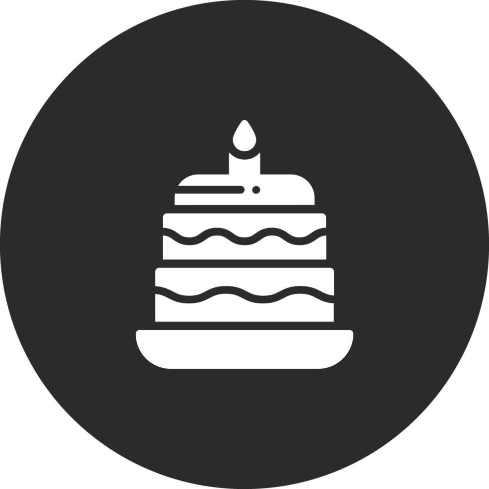 icona di vettore di torta nuziale