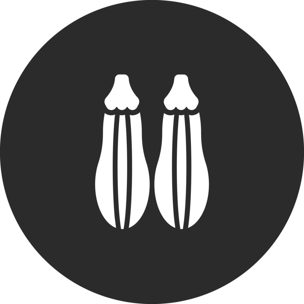 zucchine vettore icona