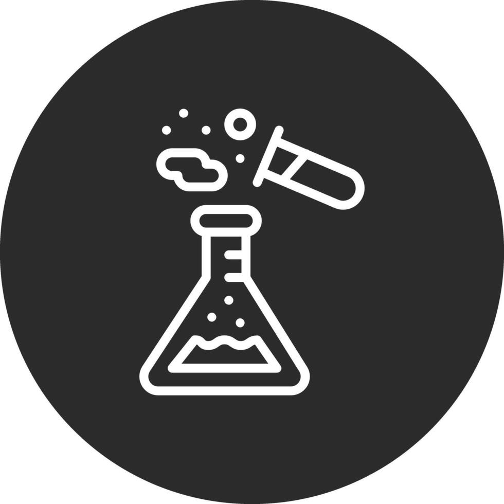 chimico reazione vettore icona