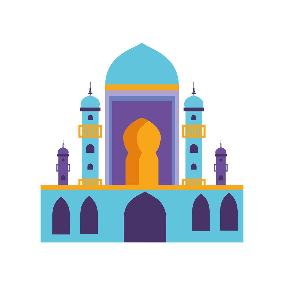tempio islamico religioso vettore