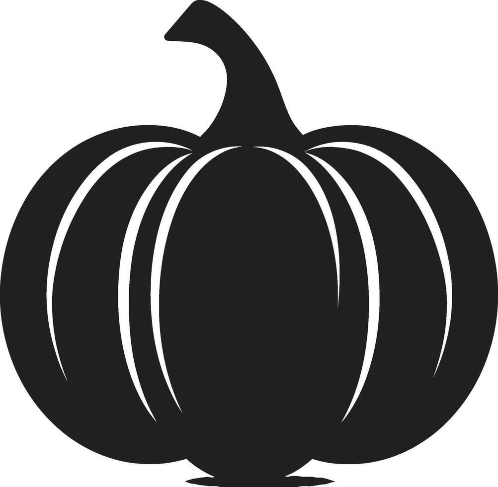 incantevole zucca zucca vettore icona di stagione fascino logo design vettore