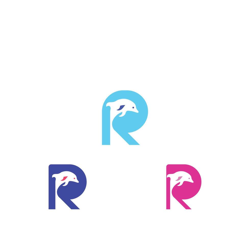 r o rr logo e icona design vettore