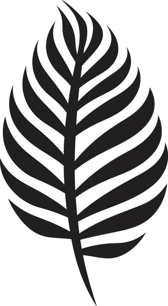 tropicale Paradiso trovato iconico palma logo tropicfolia vivace palma foglia emblema vettore