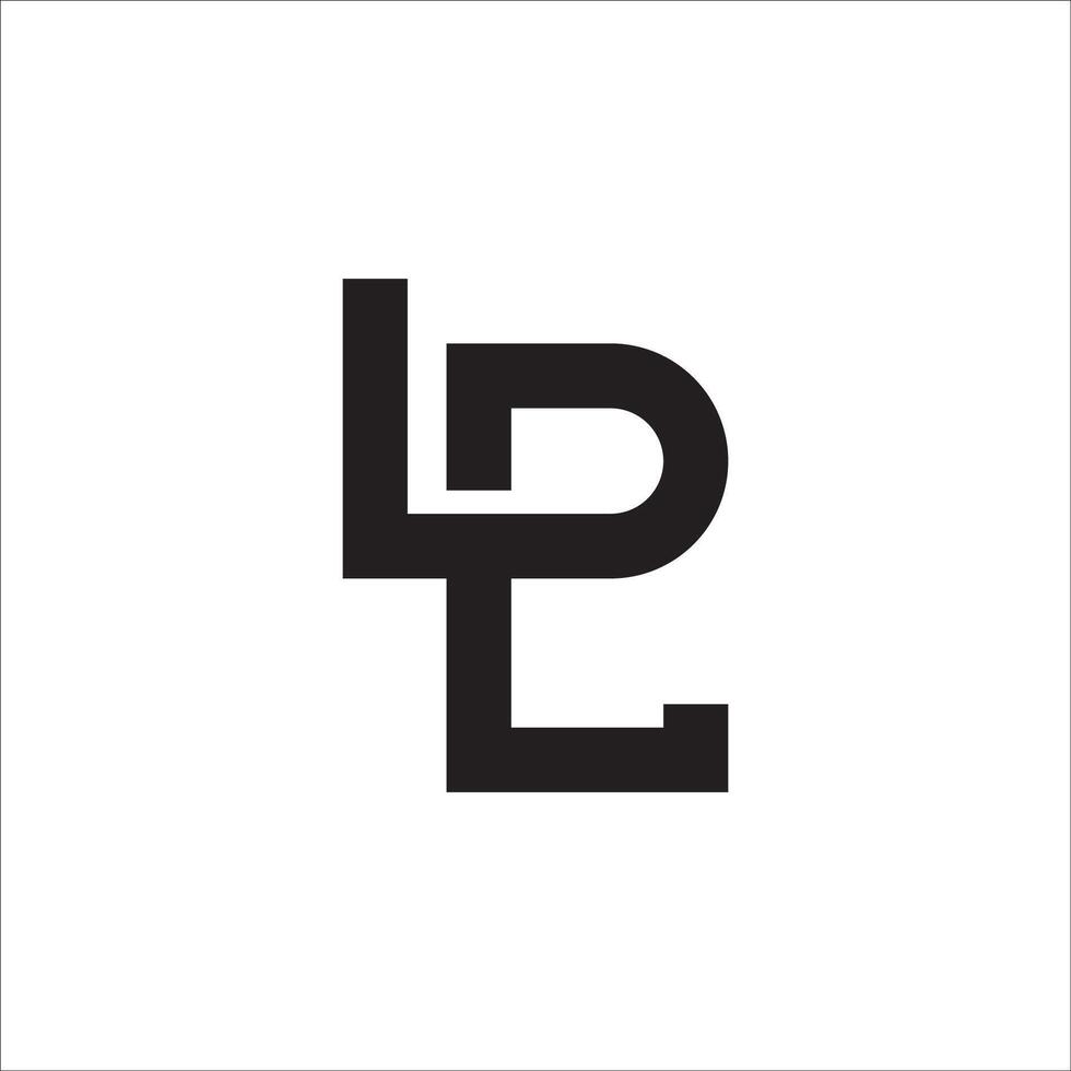 iniziale lp lettera logo con creativo moderno attività commerciale tipografia vettore modello. creativo astratto lettera pl logo design.