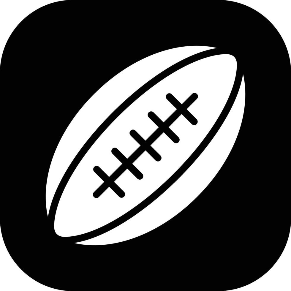 icona di vettore di rugby