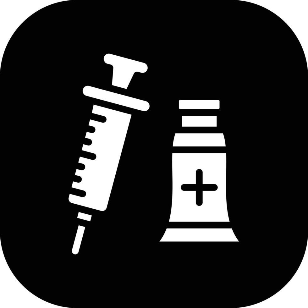 icona del vettore di vaccinazione