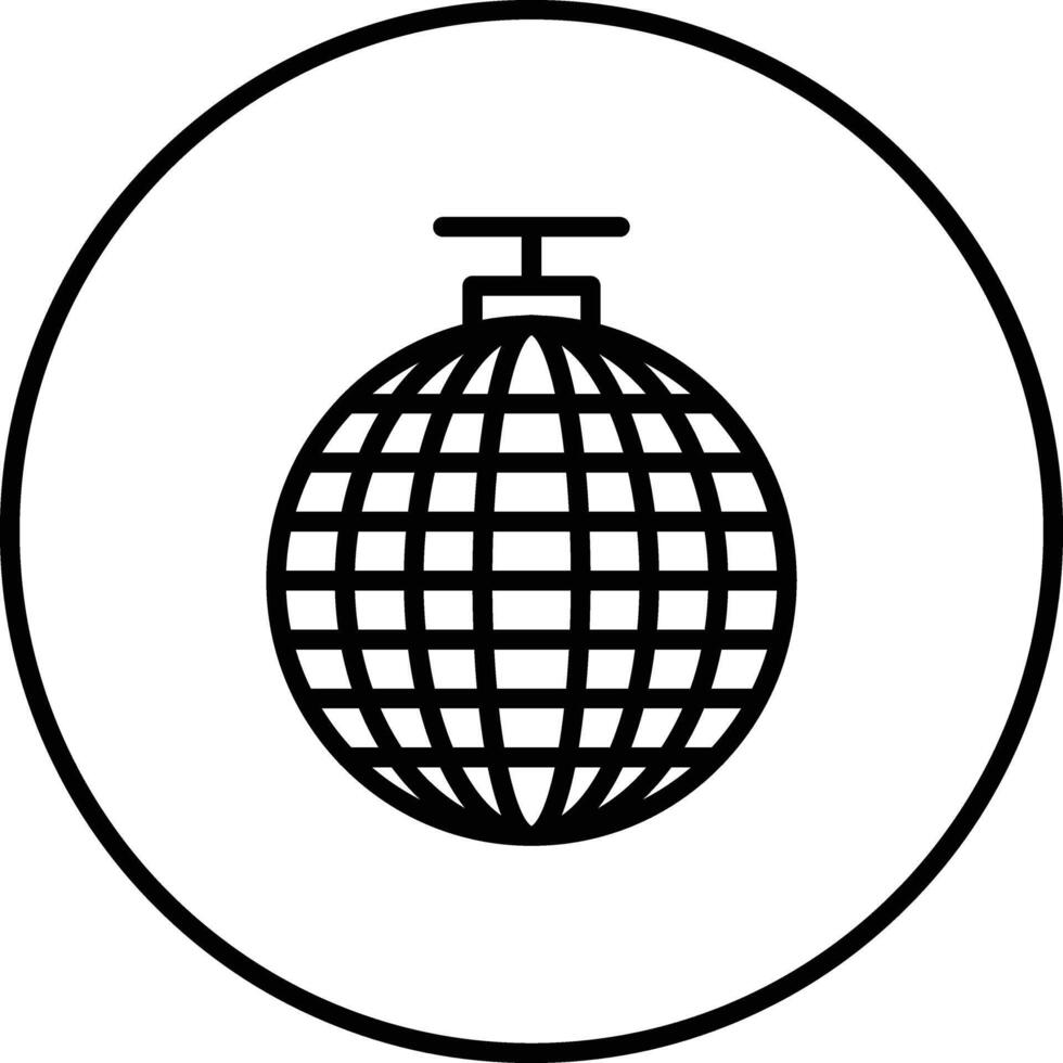 icona vettore palla da discoteca