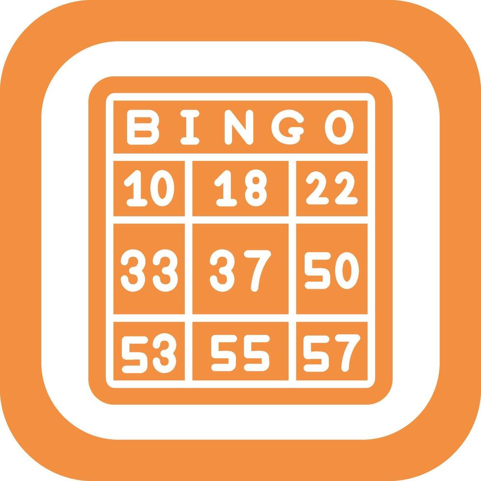 icona del vettore bingo