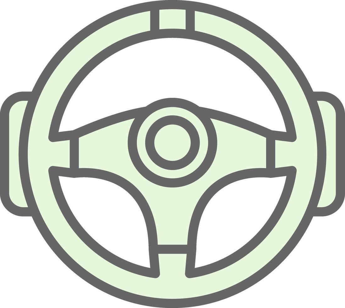 timone ruota vettore icona design