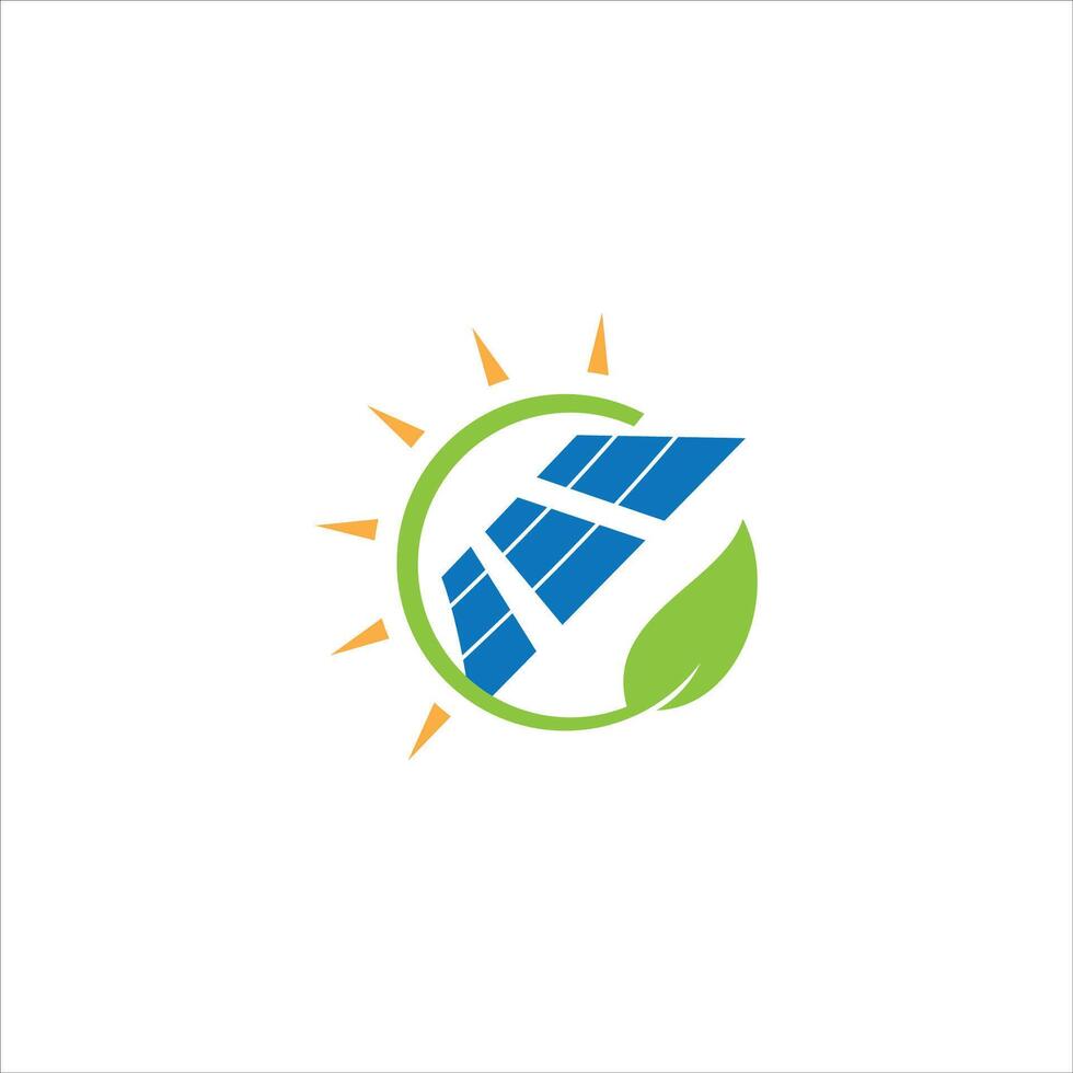 modello di progettazione logo energia verde vettore