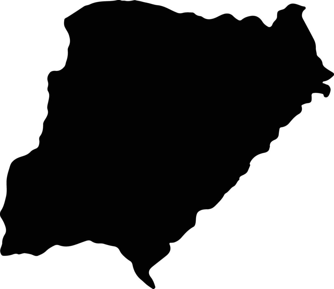 corrientes argentina silhouette carta geografica vettore