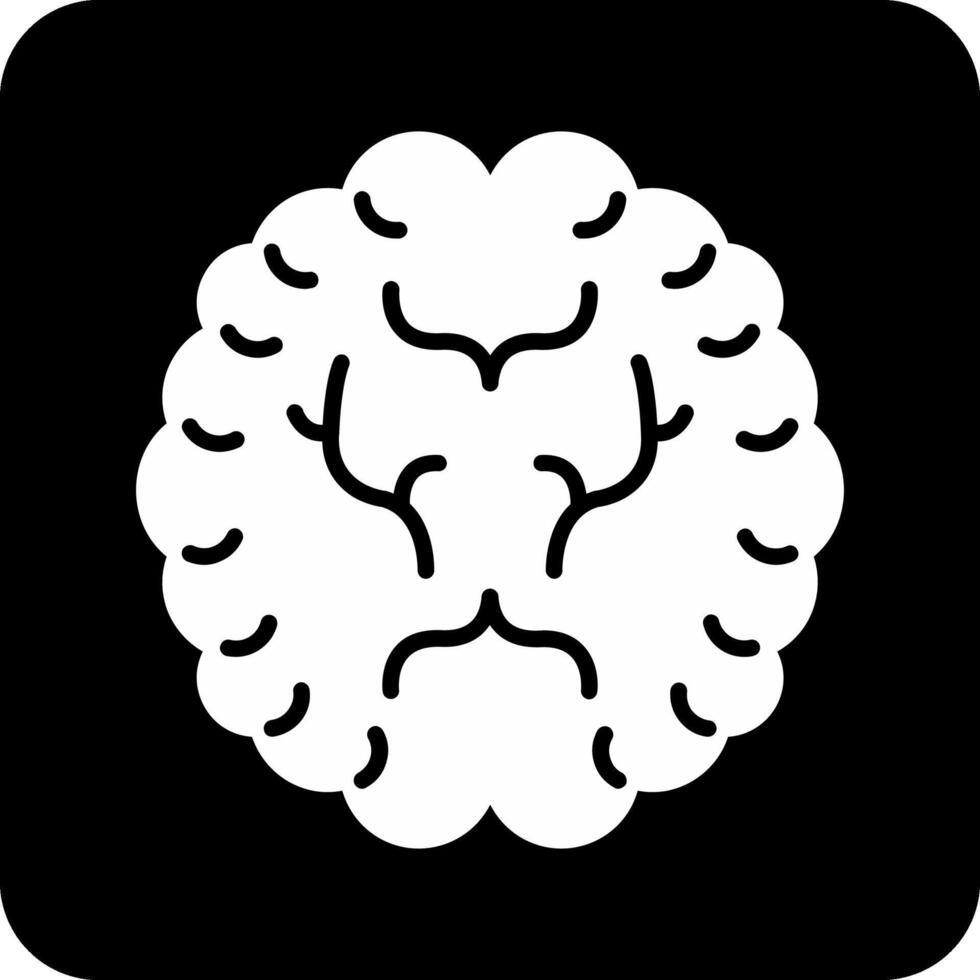 umano cervello vettore icona