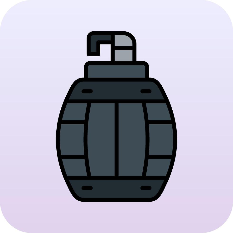 granata vettore icona