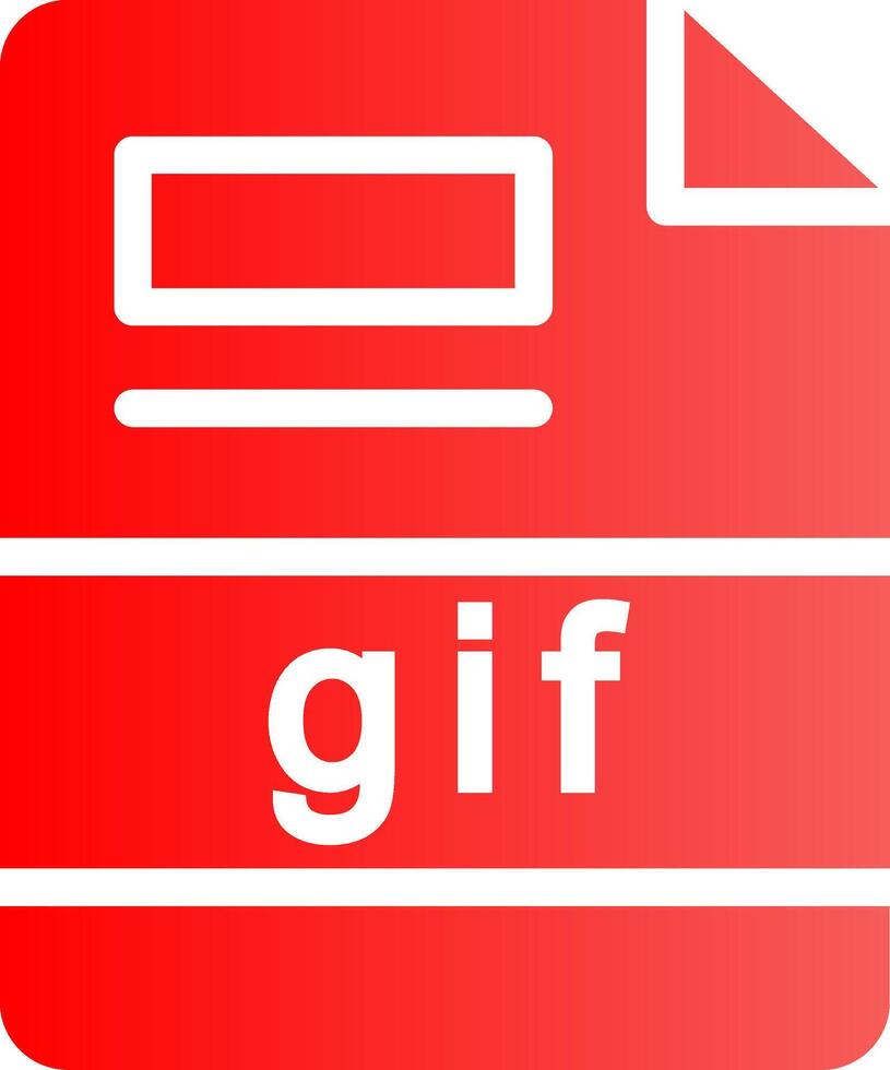 gif creativo icona design vettore