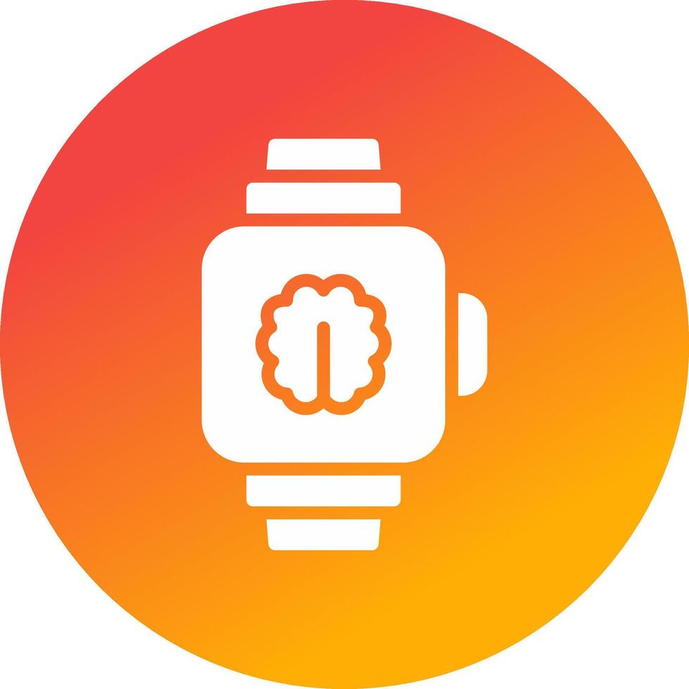 inteligente orologio creativo icona design vettore