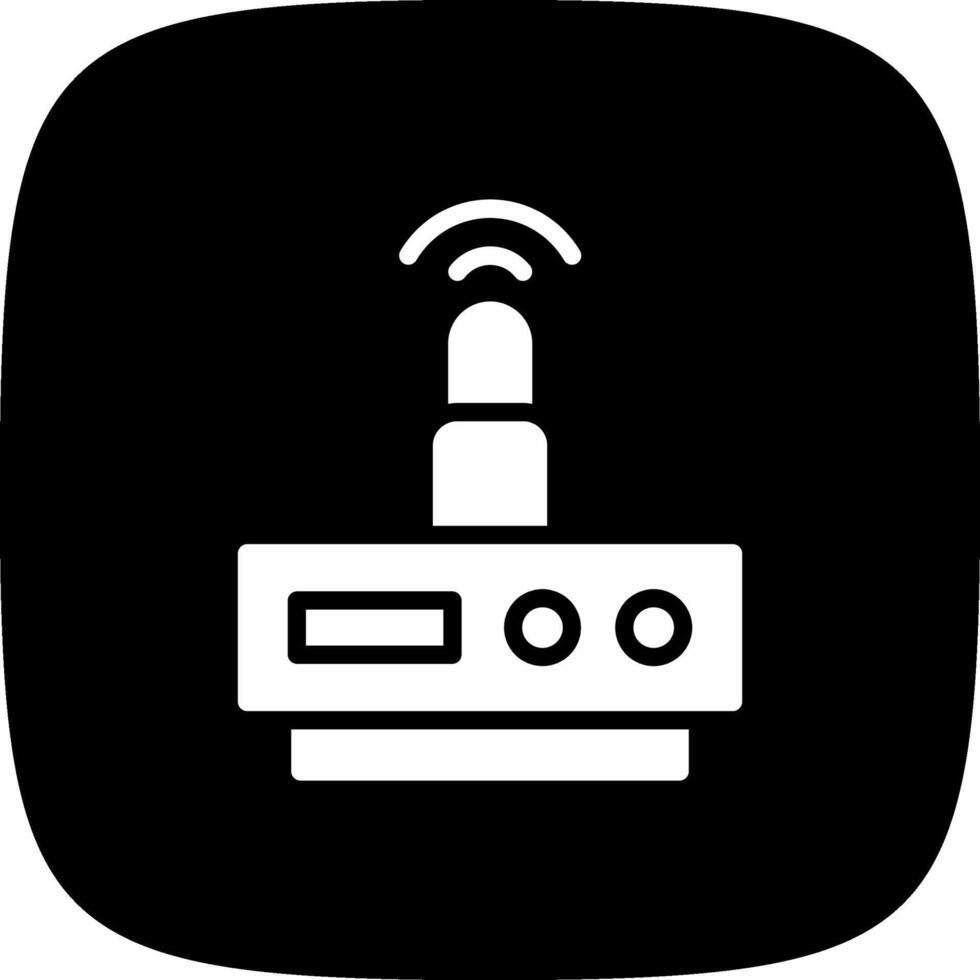 Wi-Fi router creativo icona design vettore