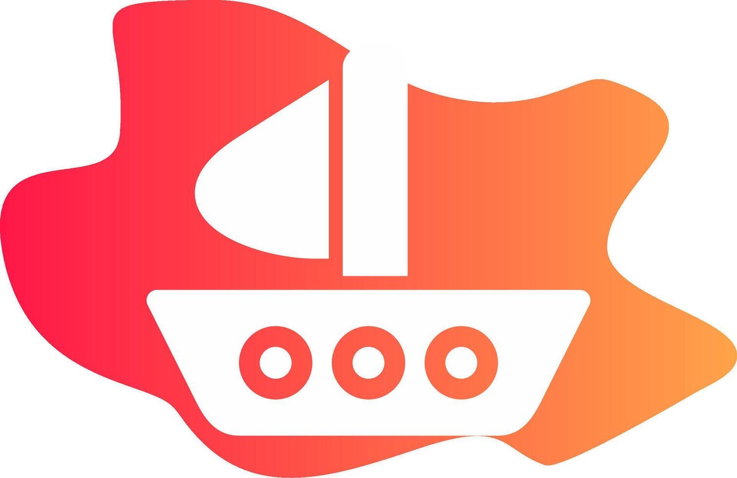 barca creativo icona design vettore