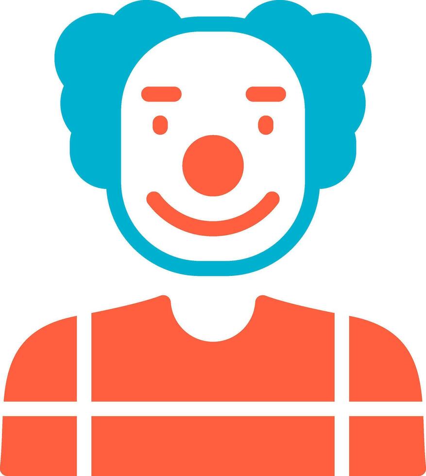 clown creativo icona design vettore