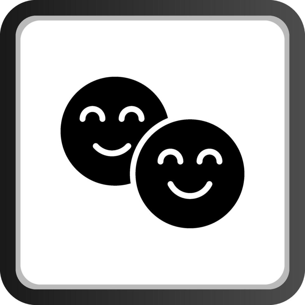smiley creativo icona design vettore